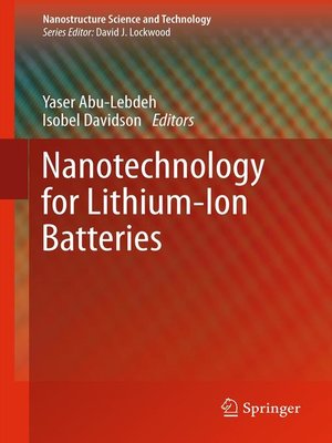 cover image of Nanotechnology for Lithium-Ion Batteries